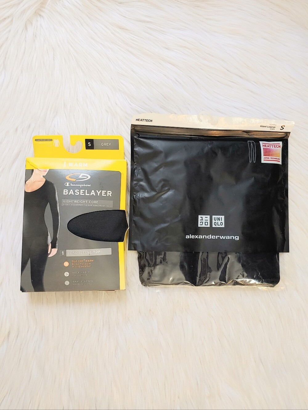 Uniqlo x Alexander Wang + C9 by Champion Base Layer Leggings & Long Sleeve Set S